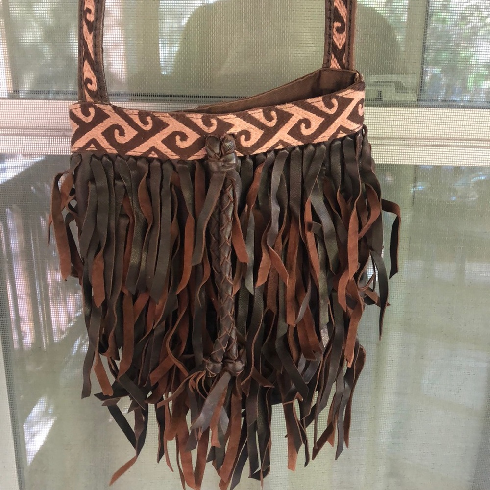 Lucky Brand fringe crossbody